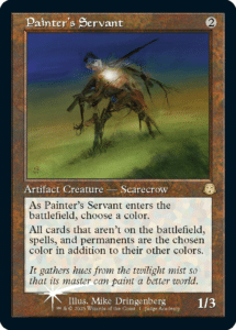 painter's servant
