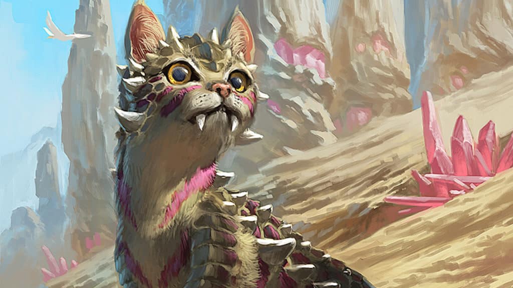 Dinosaur Cat Token