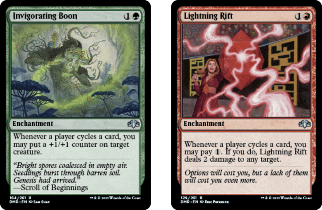 Invigorating Boon and Lightning Rift