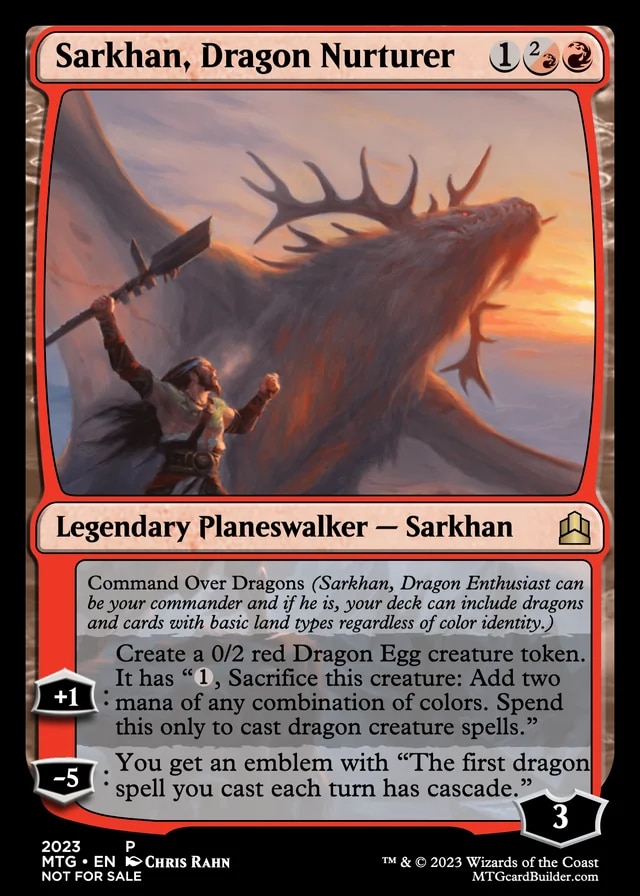 Sarkhan, Dragon Nurturer