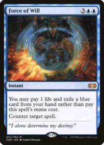 force of will