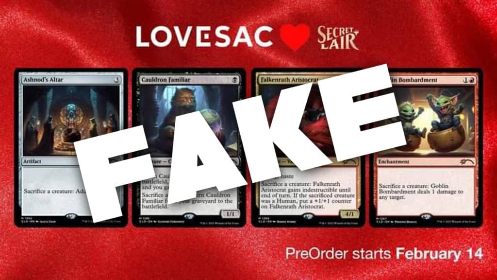 Fake Lovesac X Secret Lair