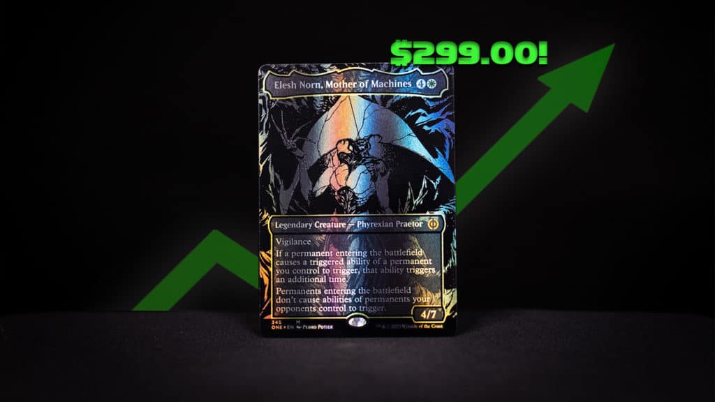 Oil Slick Raised Foil Elesh Norn, Mother of Machines