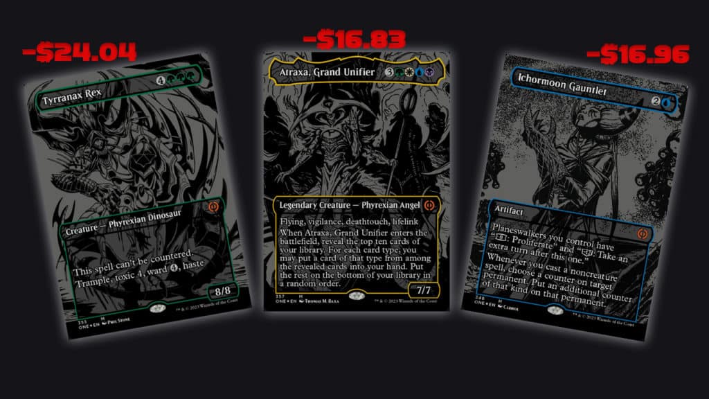 Oil Slick Raised Foil Prices | Phyrexia: All Will Be One