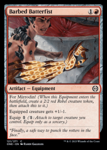 barbed batterfist