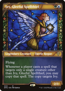 ivy, gleeful spellthief