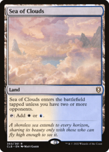 sea of clouds