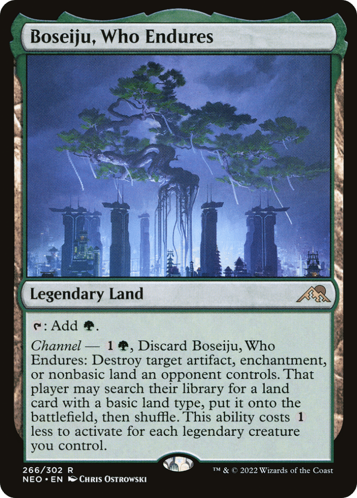 Boseiju, Who Endures