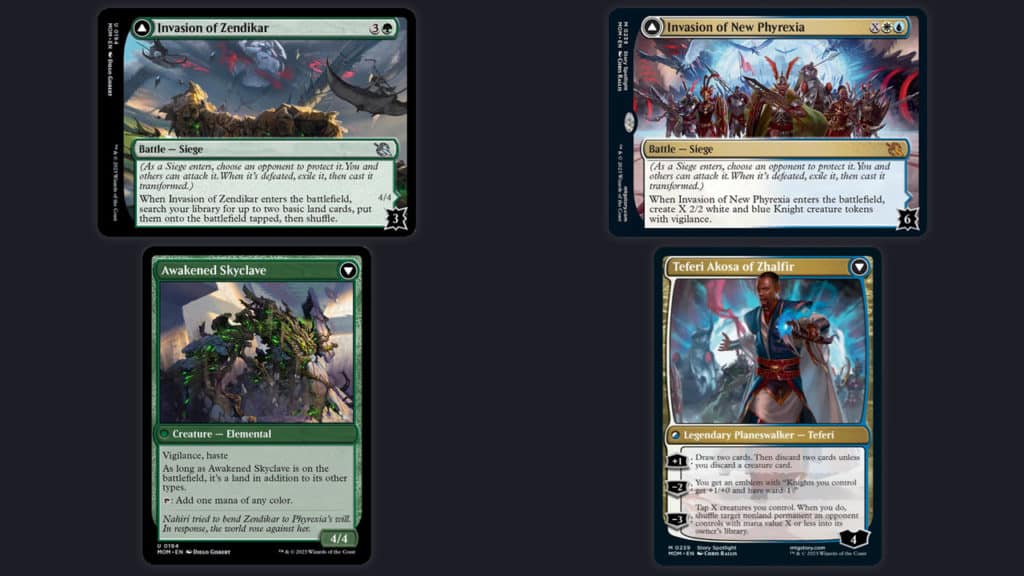 March of the Machine Battle Cards