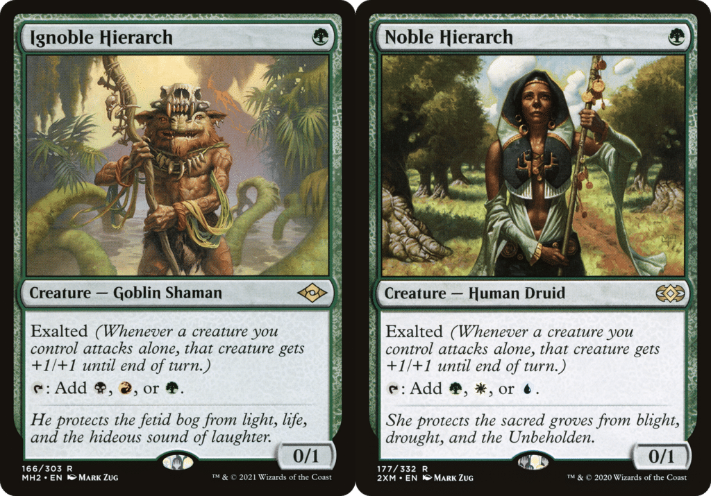 Ignoble Hierarch and Noble Hierarch