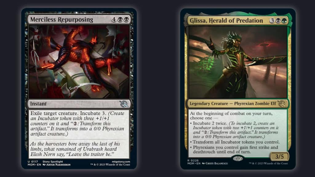 Merciless Repurposing & Glissa, Herald of Predation