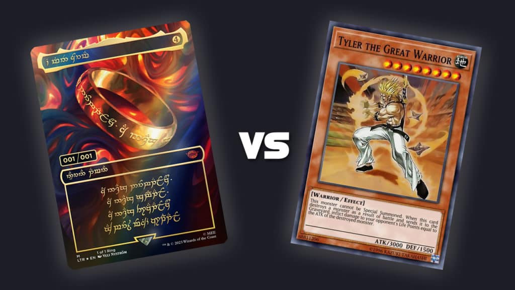 MTG LOTR vs Yu-Gi-Oh