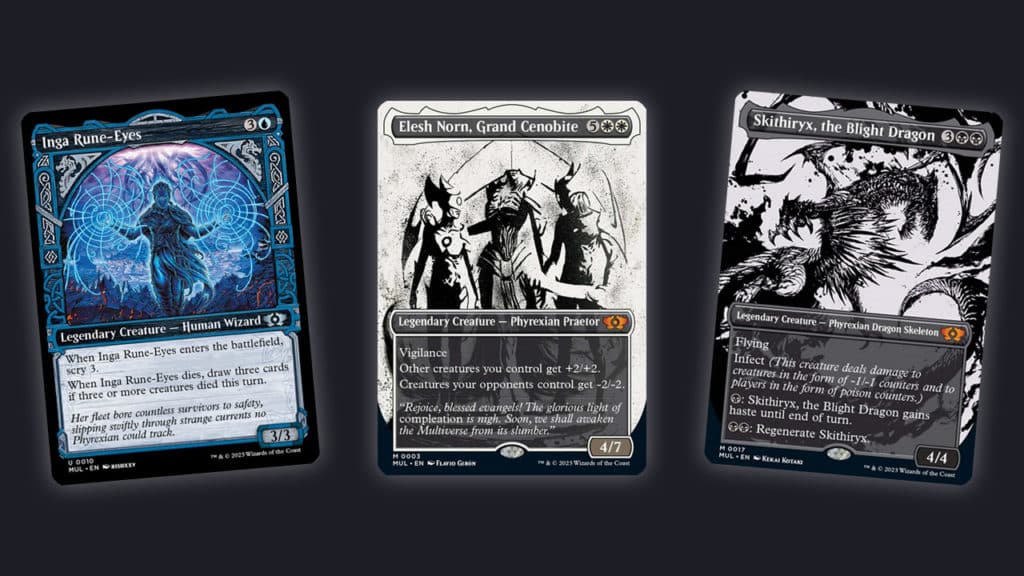 Inga Rune-Eyes - Elesh Norn, Grand Cenobite - Skithiryx, the Blight Dragon