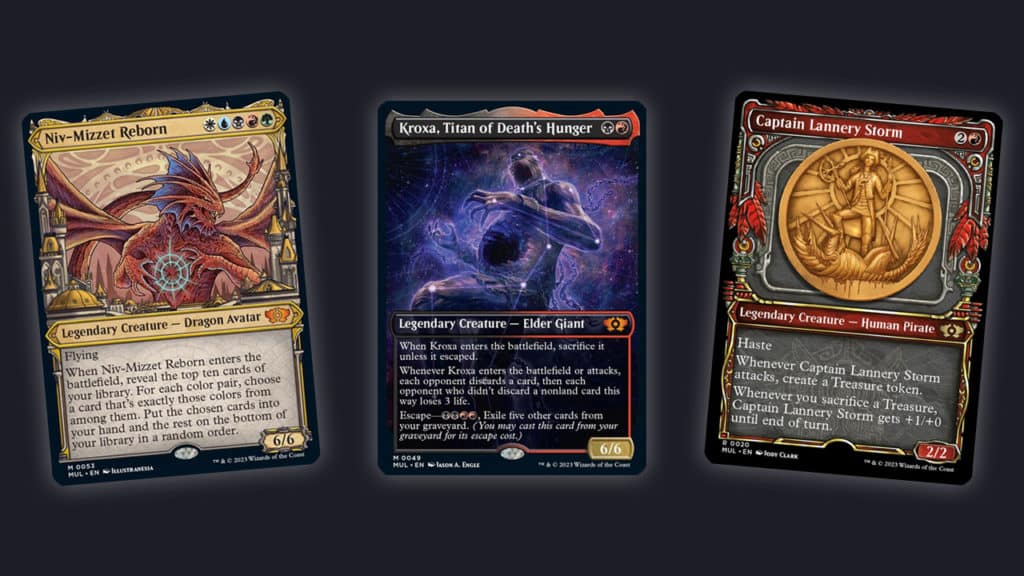 Niv-Mizzet Reborn - Kroxa, Titan of Death's Hunger - Captain Lannery Storm