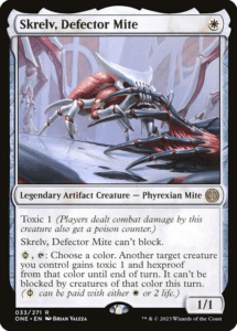 skrelv, defector mite