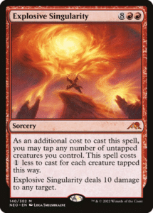 explosive singularity