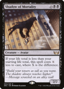 shadow of mortality