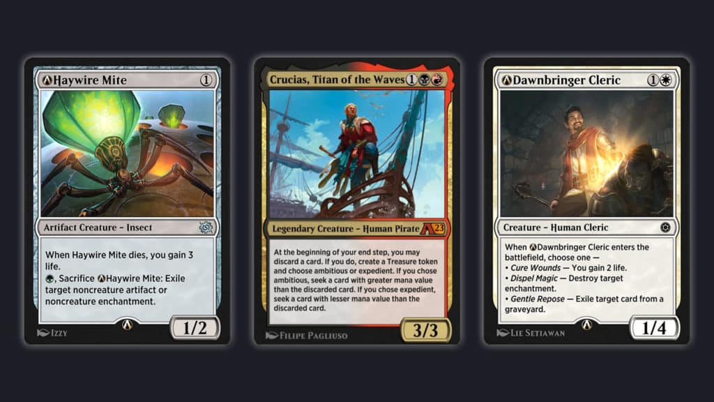 April MTG Alchemy Rebalancing Cards (And Crucias)