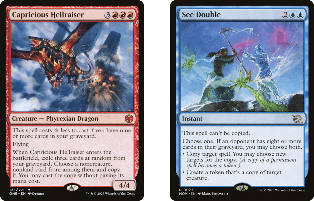 Capricious Hellraiser and See Double