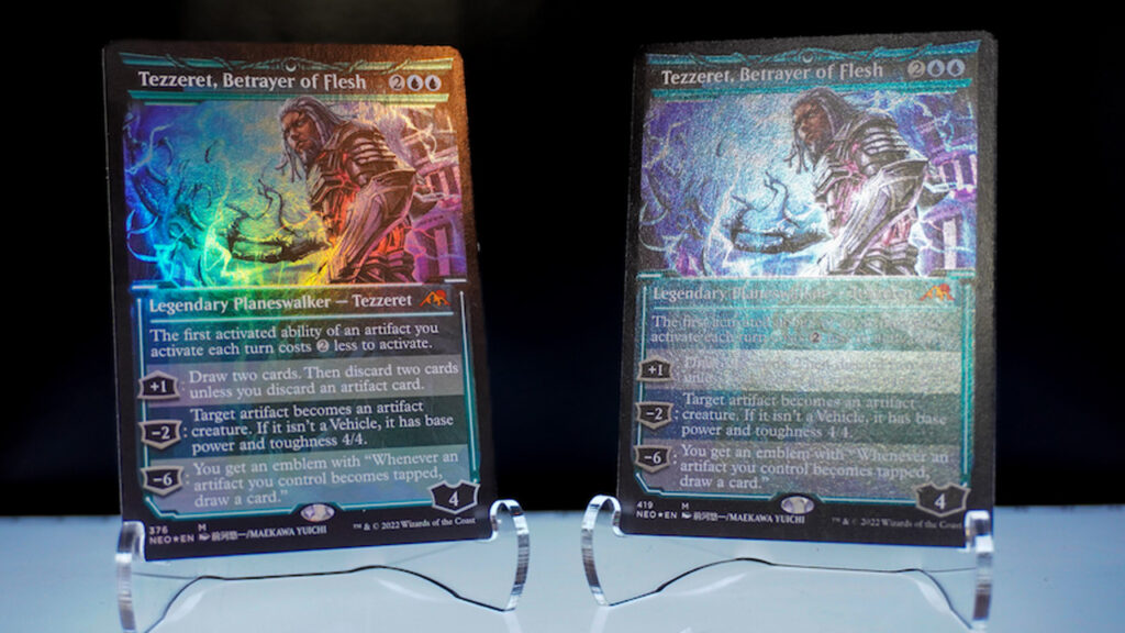 Foil Etched MTG Cards