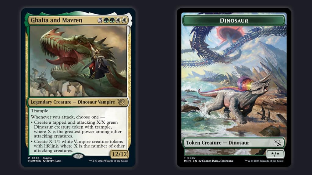 Ghalta and Marven and Token