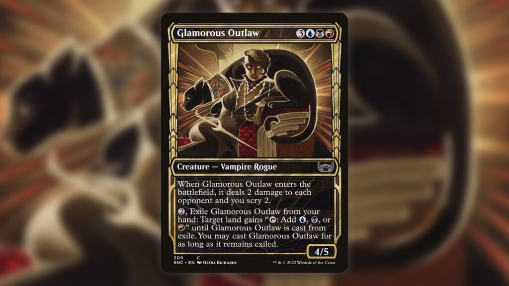 Guilded Foil Glamorous Outlaw