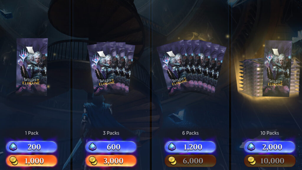MTG Arena WOE Packs