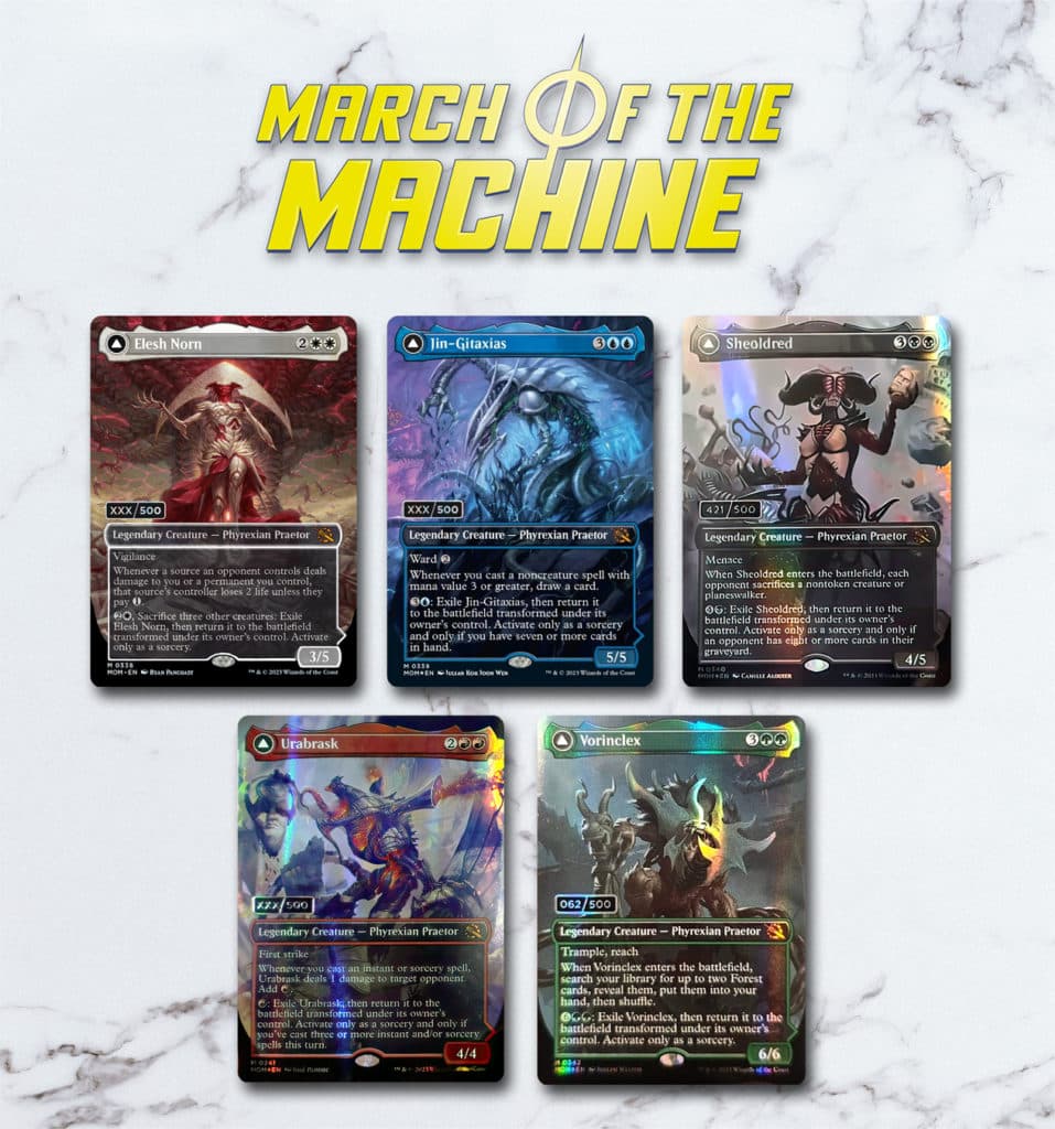 March of the Machine Serialized Praetor Art
