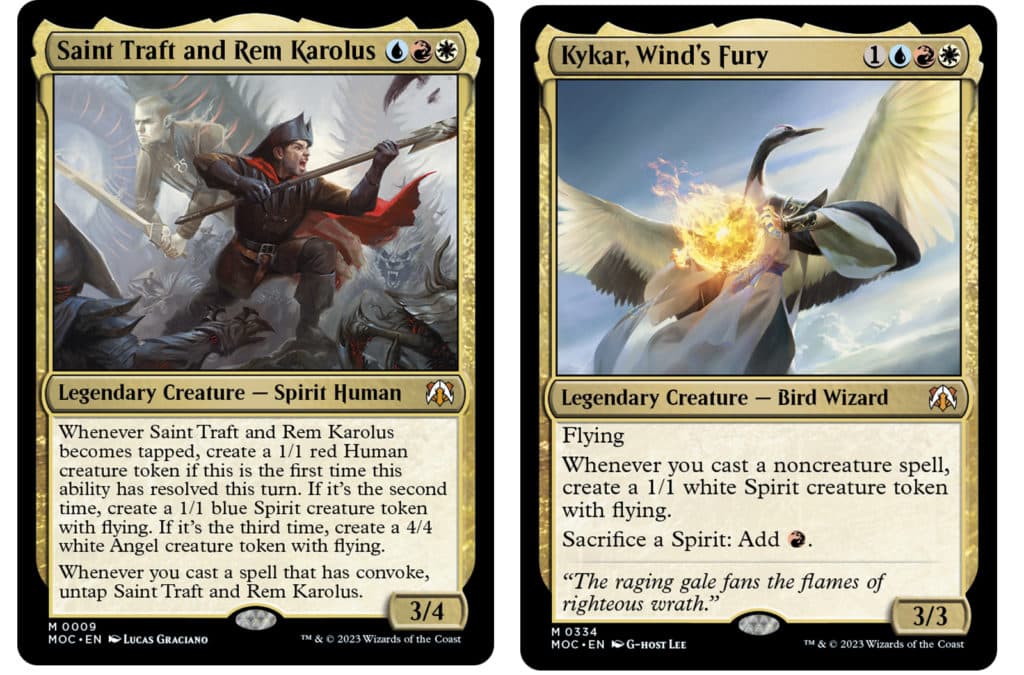 Saint Traft and Rem Karolus  Kykar, Wind's Fury