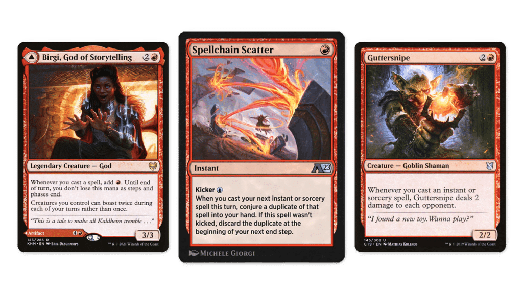 Spellchain Scatter Combo Cards