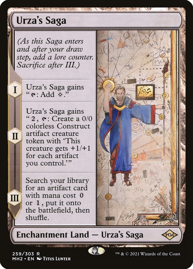 Urza's Saga - The List