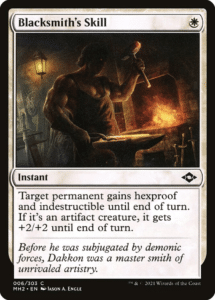 blacksmith's skill