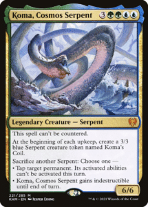 koma, cosmos serpent