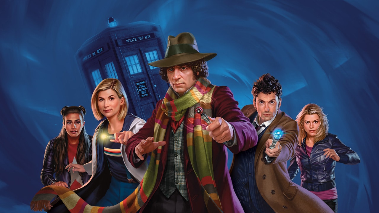 Doctor Who Commander Decks Art