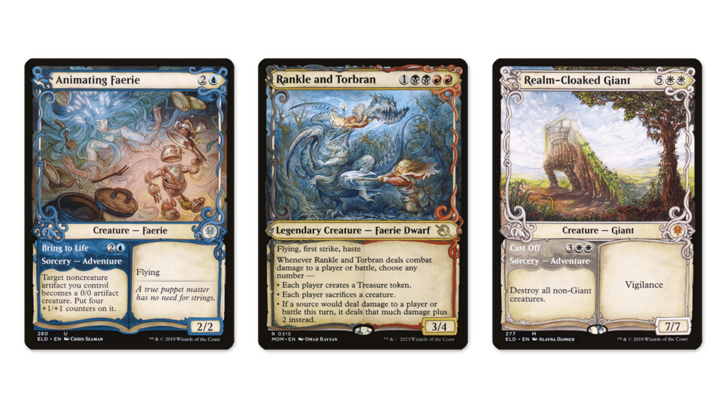 Throne of Eldraine Showcase Frames