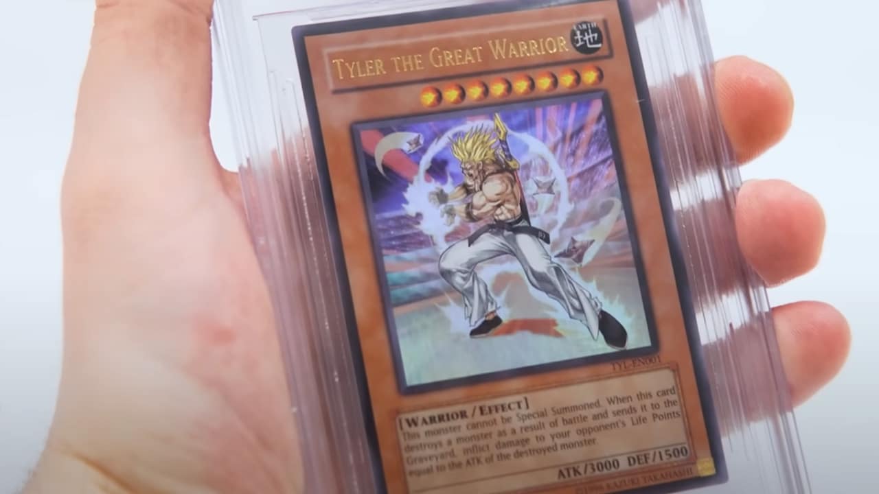 Tyler the Great Warrior Card