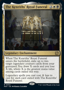 the kenriths' royal funeral