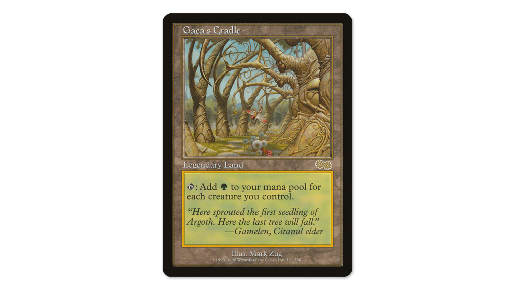 Gaea's Cradle | Urza's Saga