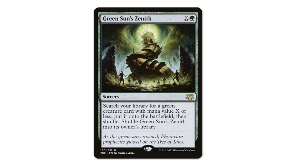 Green Sun's Zenith | Double Masters 2022