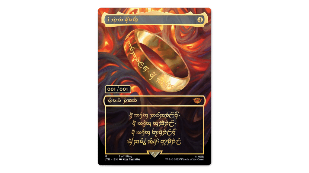 The One Ring | The Lord of the Rings Tales of Middle-earth