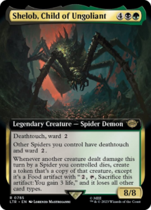 Shelbob, Child of Ungoliant Extended art foil