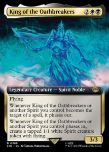 King of the Oathbreakers Extended art foil