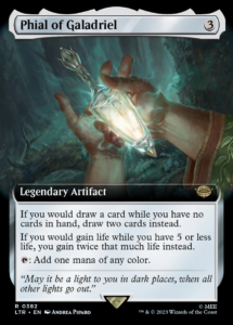 Phial of Galadriel Extended Art Foil