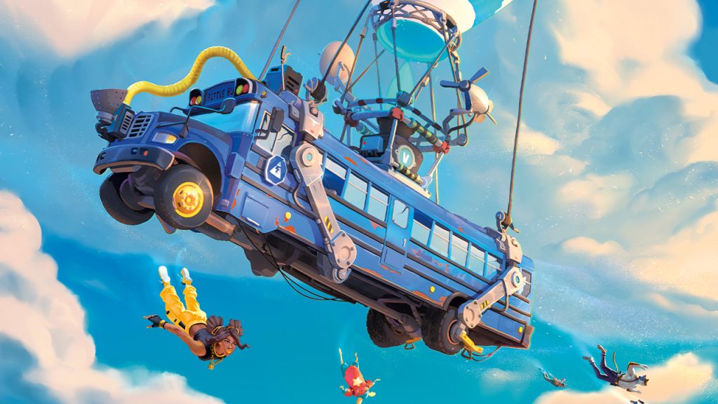 Battle Bus (Smuggler's Copter) | Secret Lair x Fortnite