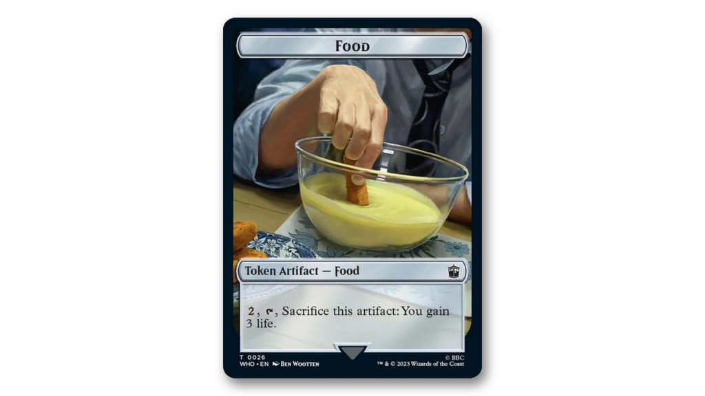 Food Token | Doctor Who