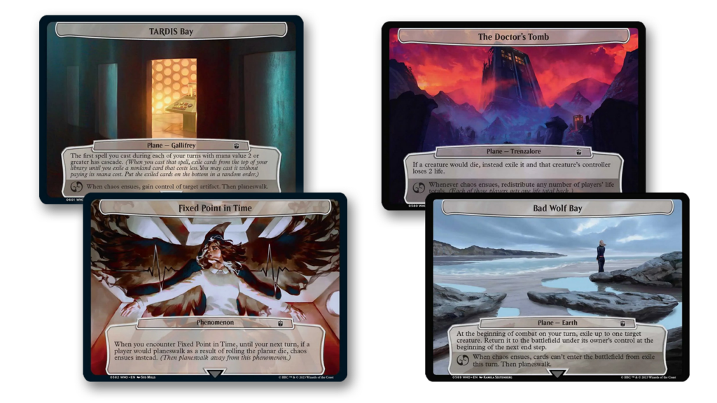 Planechase Cards | Doctor Who