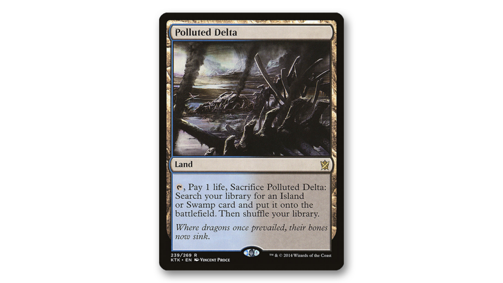 Polluted Delta | Khans of Tarkir