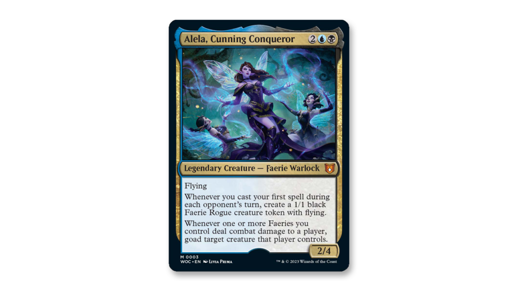 Alela, Cunning Conqueror | Wilds of Eldraine Commander
