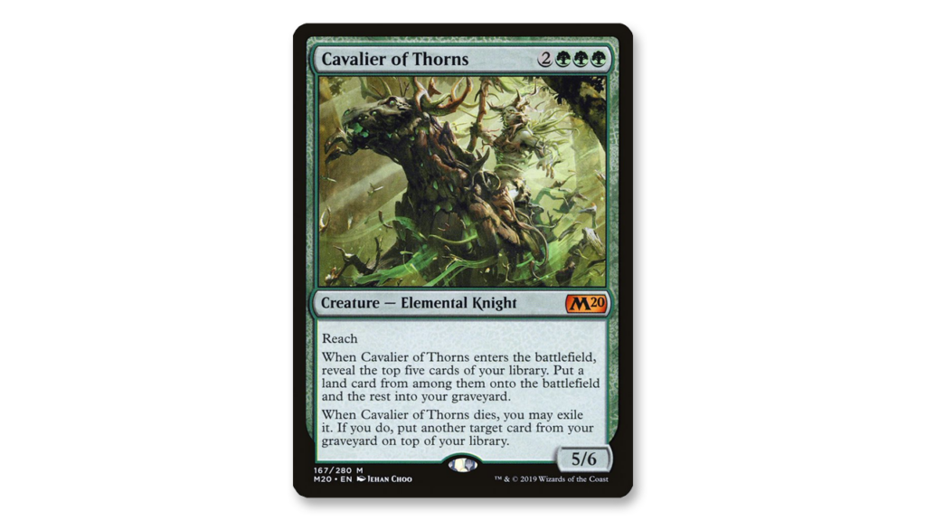 Cavalier of Thorns | Core Set 2020