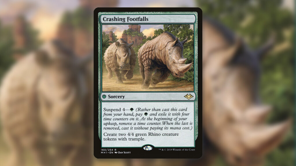 Crashing Footfalls